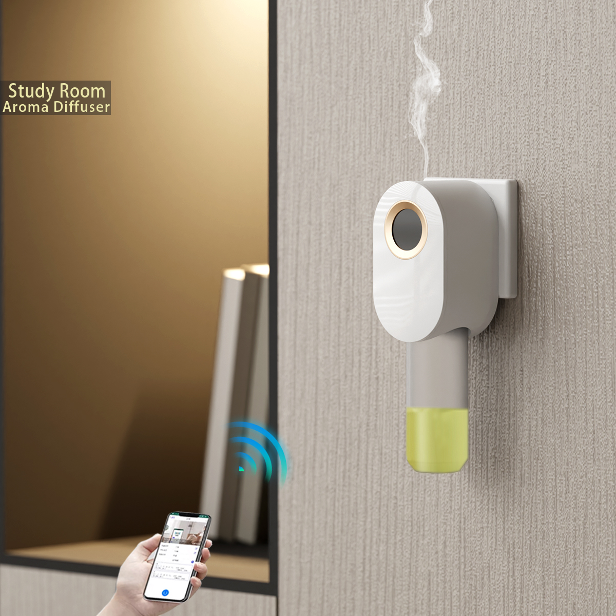 Home Fragrance Logo - Wholesale House Waterless Essential Oil Electric