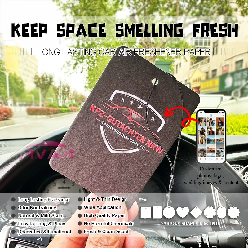 Home Fragrance Logo - 30pcs Custom Logo Long-Lasting Aroma Tablet