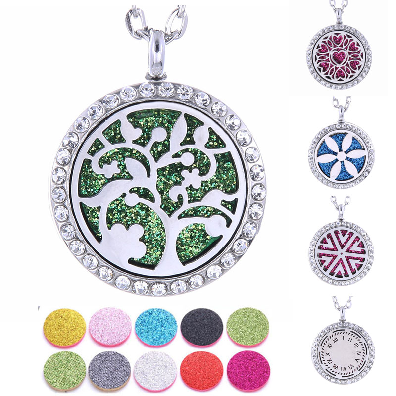 Diffuser Necklace Locket - New Tree of Life Aromatherapy necklace