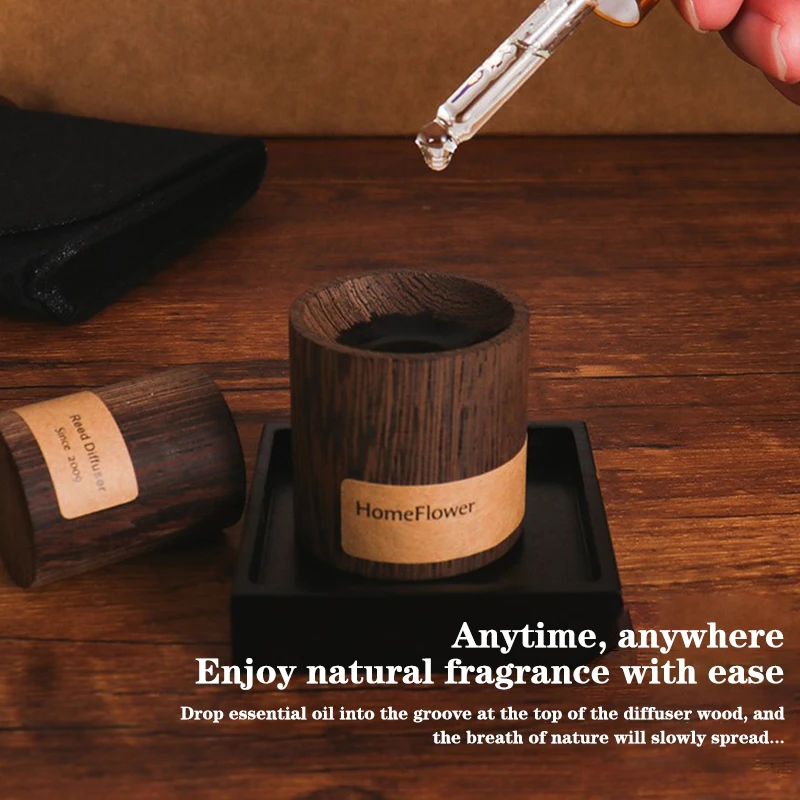Essential Oil Diffuser Wooden, - Home Fragrance Tool recensie en prijs