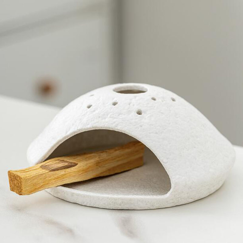 Ceramic Palo Santo Holder Sand - Home Fragrance Items recensie en prijs