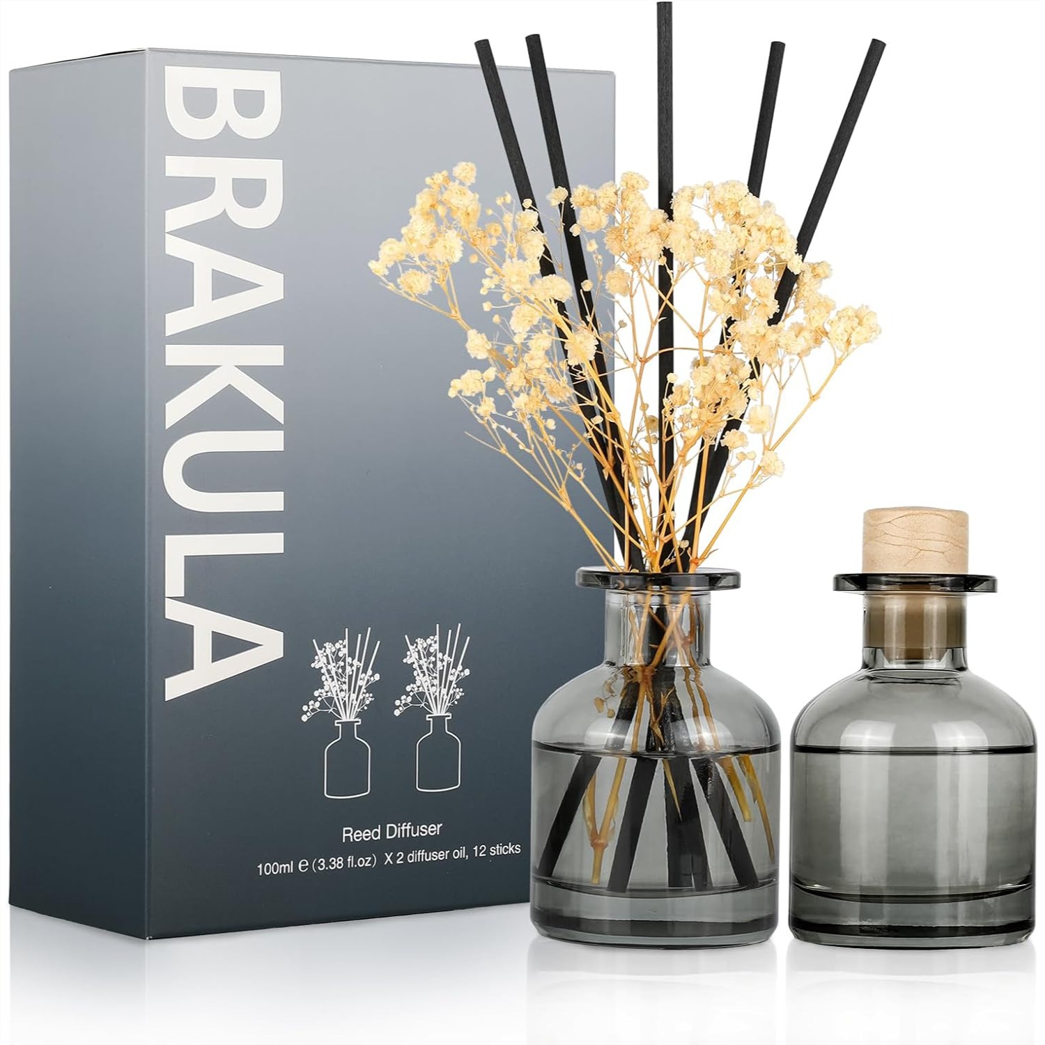 2 Pack Reed Diffuser Set Fresh - Home Fragrance Linen recensie en prijs