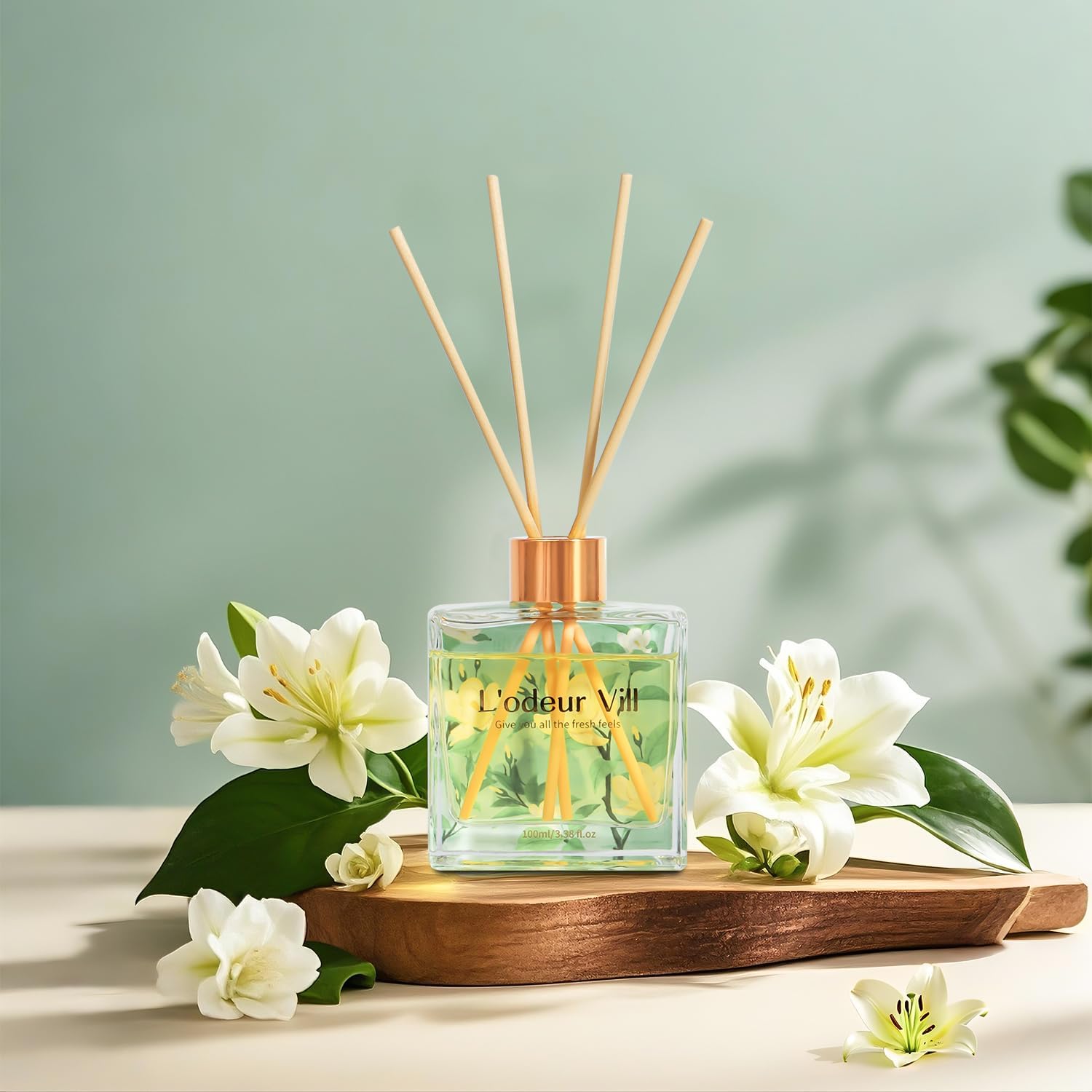 Jasmine Lily Reed Diffuser Set - Home Fragrance Set recensie en prijs