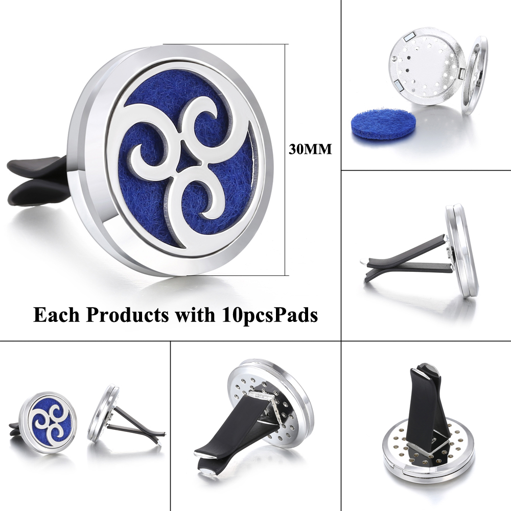 Aromatherapy Jewelry Car Perfu - Diffuser Necklace Locket recensie en prijs