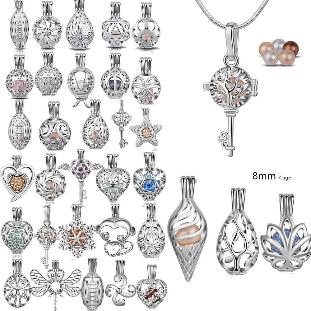 EUDORA Pearl Cage Silver Color - Diffuser Necklace Locket recensie en prijs