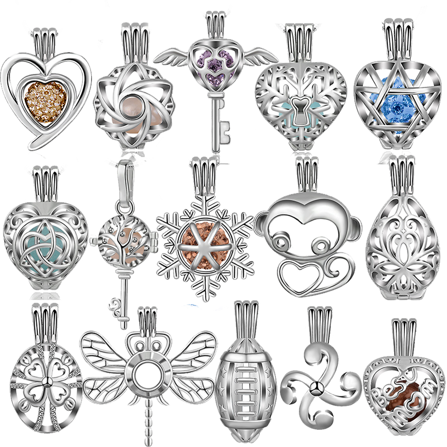 EUDORA Pearl Cage Silver Color - Diffuser Necklace Locket recensie en prijs