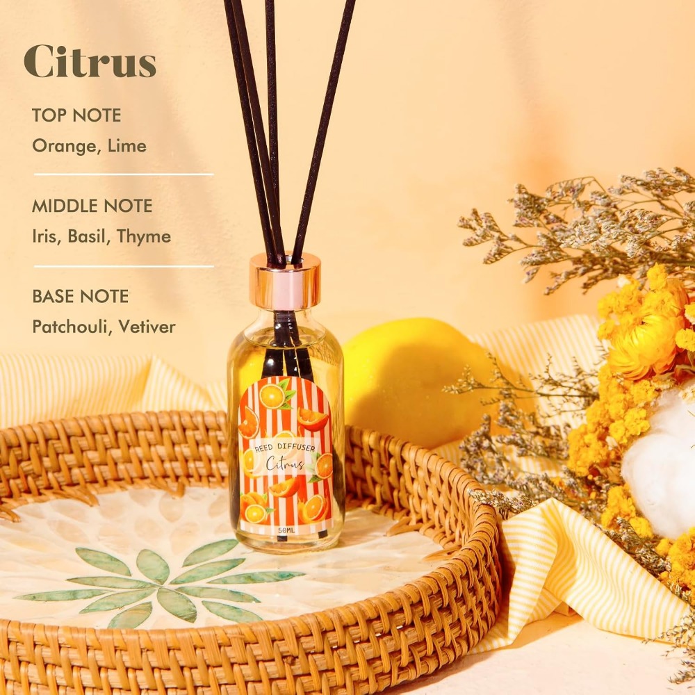 Linen Vanilla Citrus Reed Diff - Home Fragrance Linen recensie en prijs