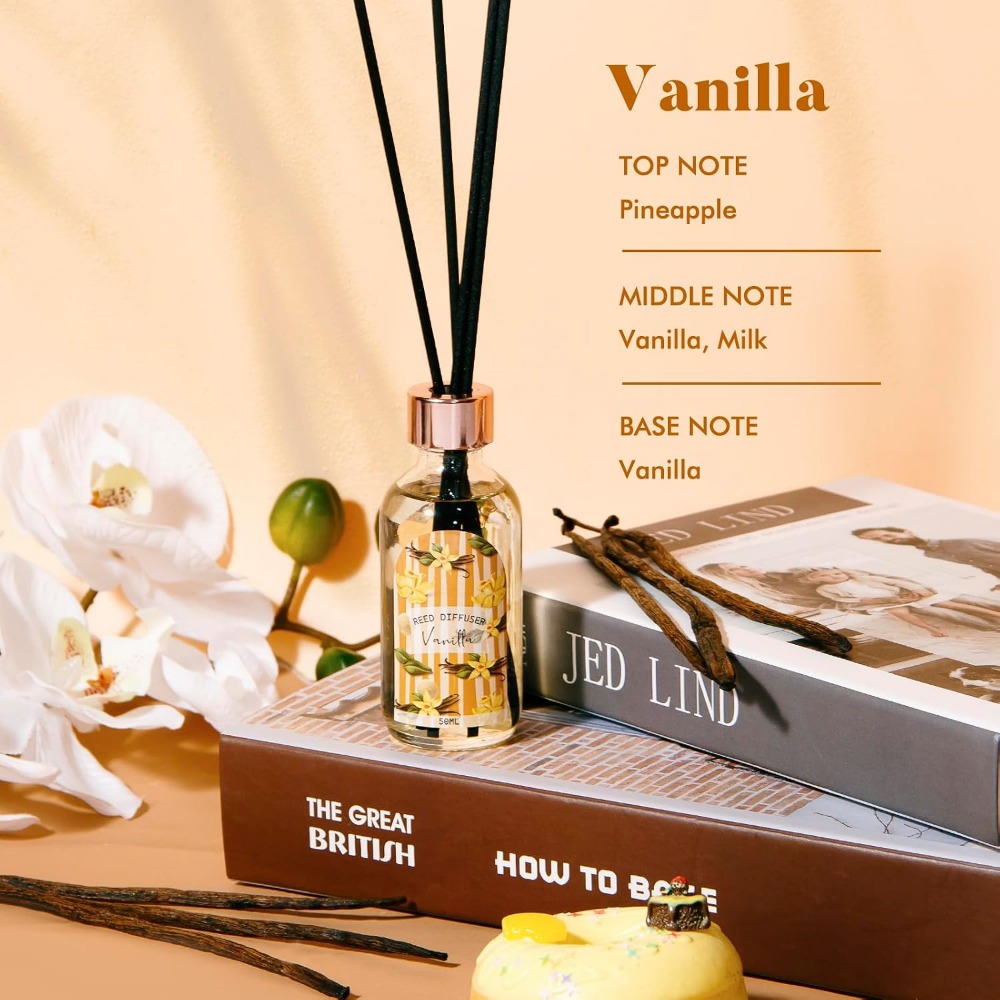 Linen Vanilla Citrus Reed Diff - Home Fragrance Linen recensie en prijs