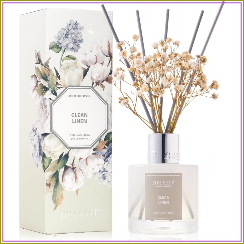 Clean Linen Reed Diffuser Set, - Home Fragrance Linen recensie en prijs
