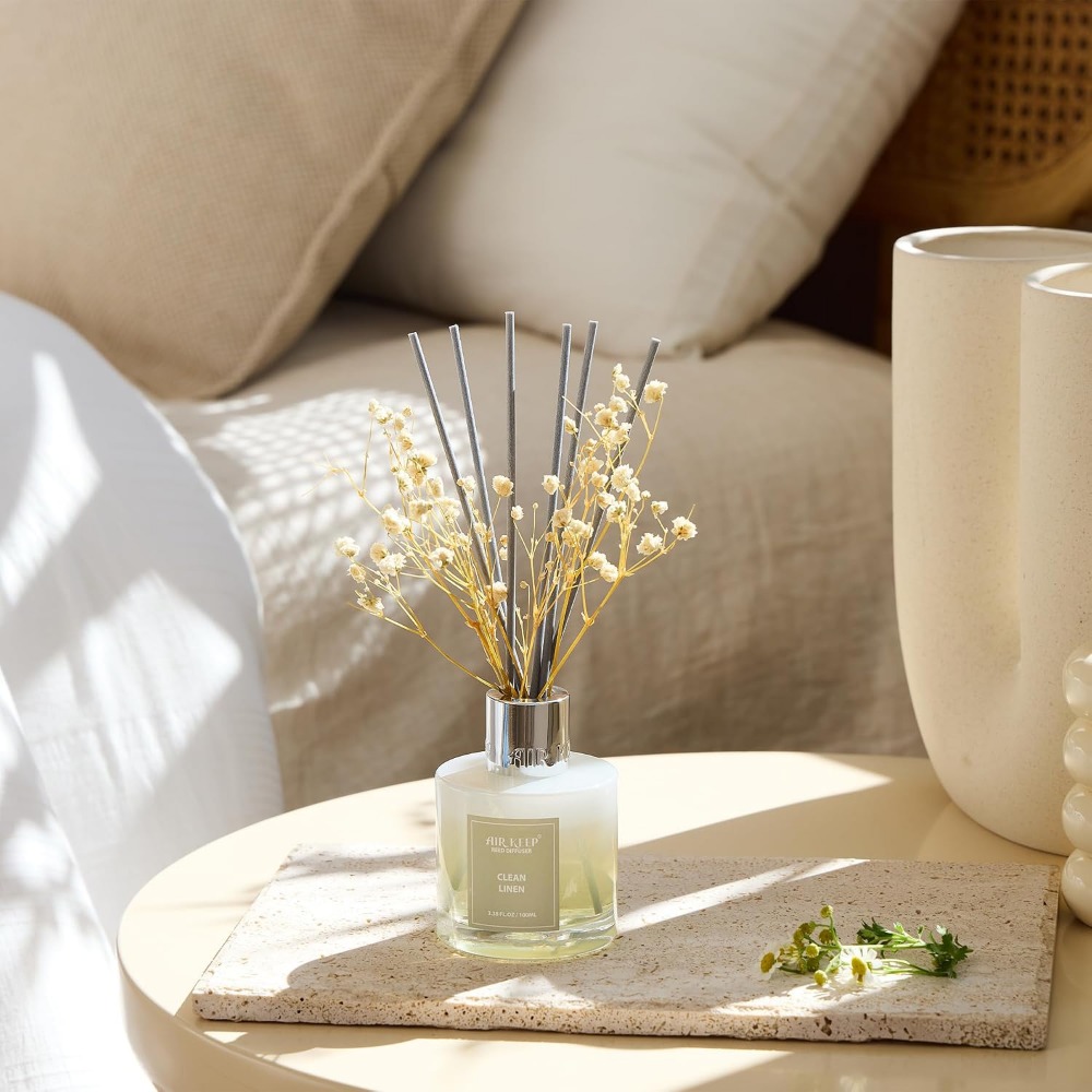 Clean Linen Reed Diffuser Set, - Home Fragrance Linen recensie en prijs