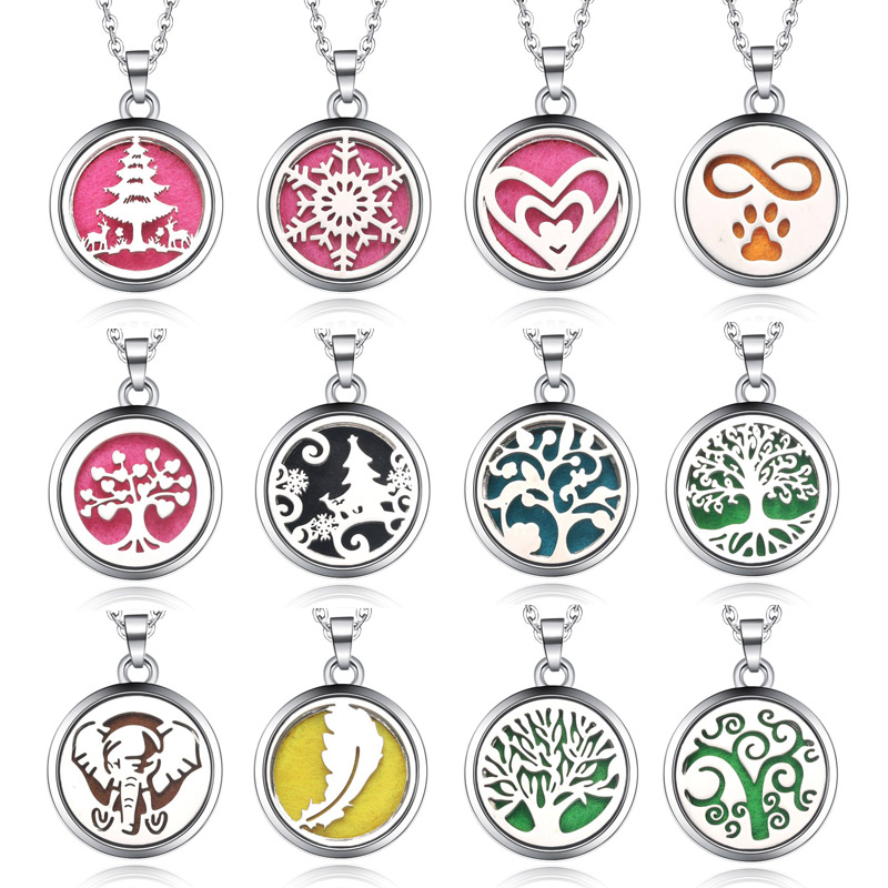 Tree Of Life Aroma Box Necklac - Diffuser Necklace Locket recensie en prijs