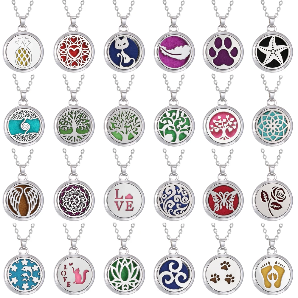 10pcs/lot Aromatherapy Stainle - Diffuser Necklace Locket recensie en prijs