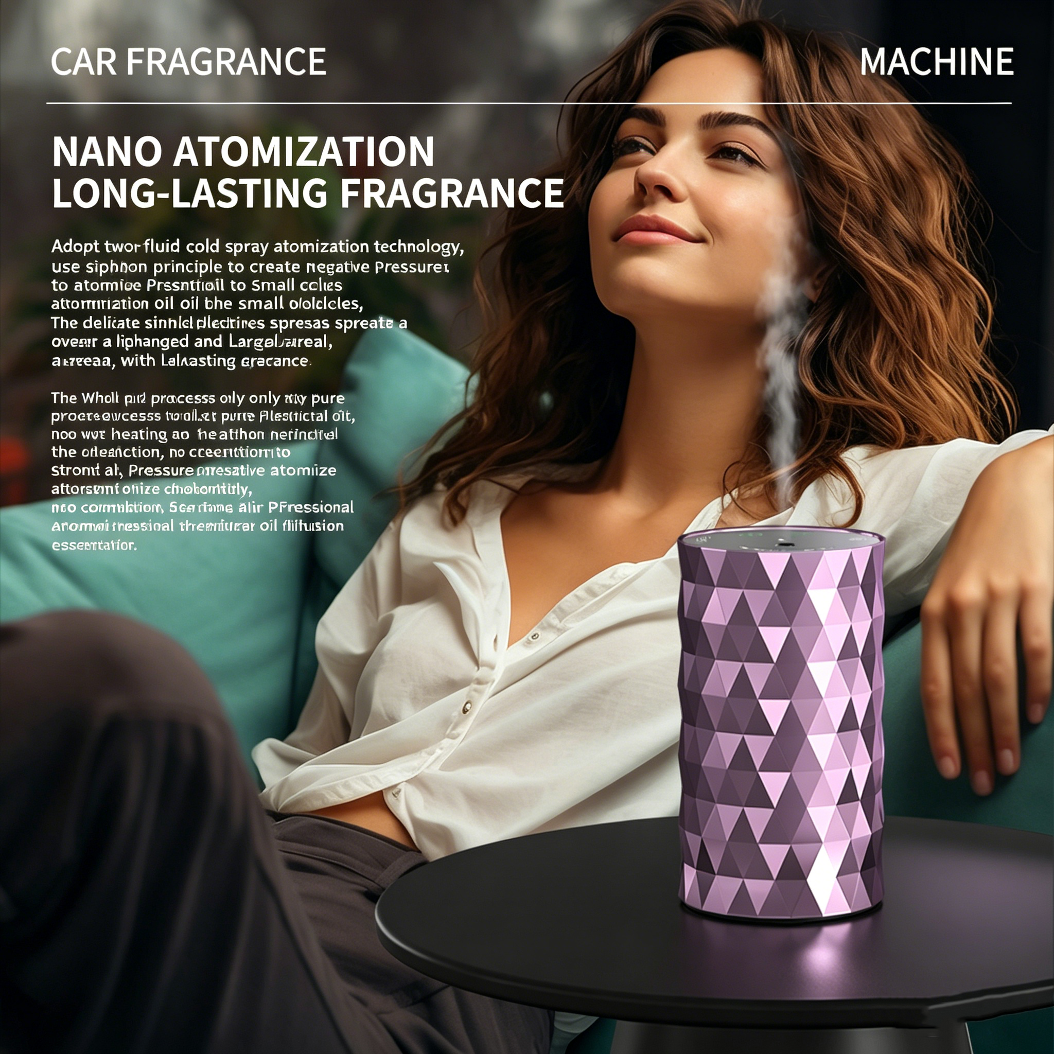 Aluminum Alloy Car Aroma Diffu - Home Fragrance Automatic Spray recensie en prijs