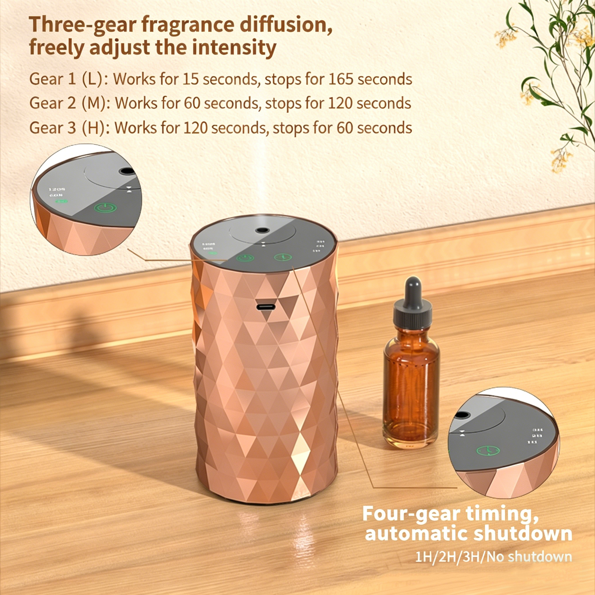 Aluminum Alloy Car Aroma Diffu - Home Fragrance Automatic Spray recensie en prijs