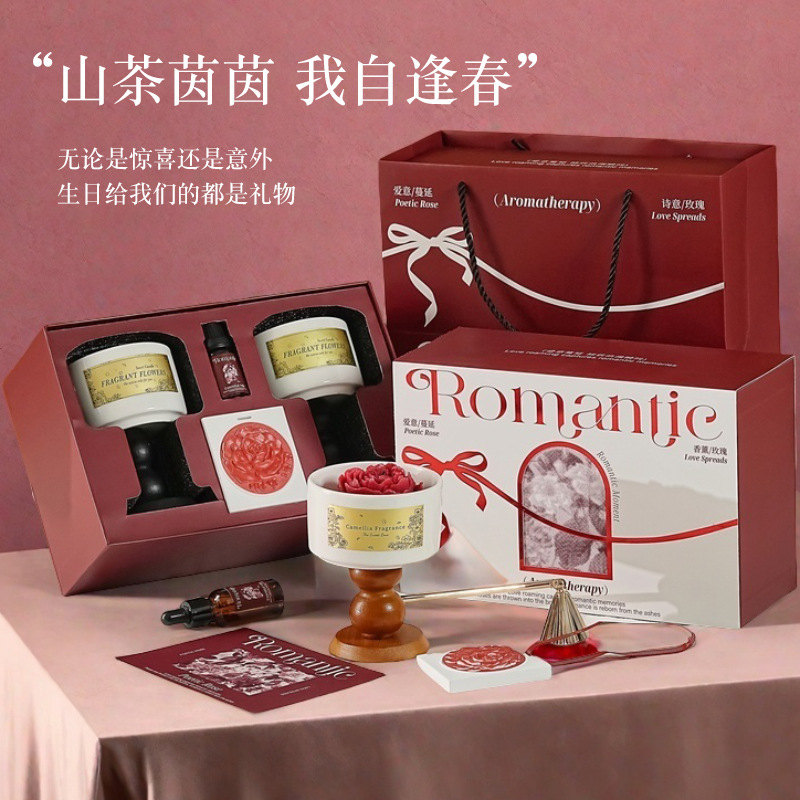 High-end Camellia Scented Cand - Home Fragrance Set recensie en prijs
