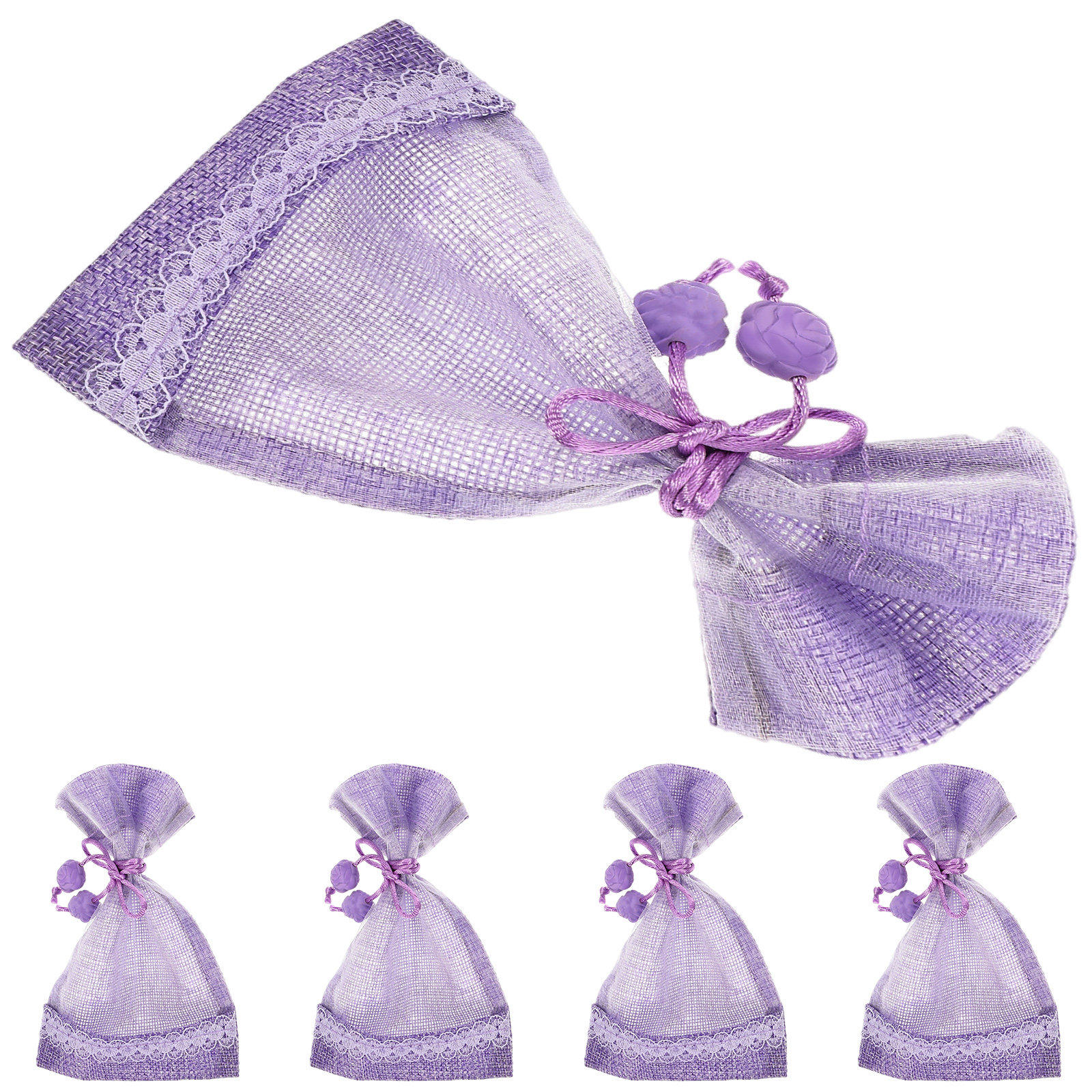 5Pcs Empty Lavender Sachet Bag - Home Fragrance Linen recensie en prijs
