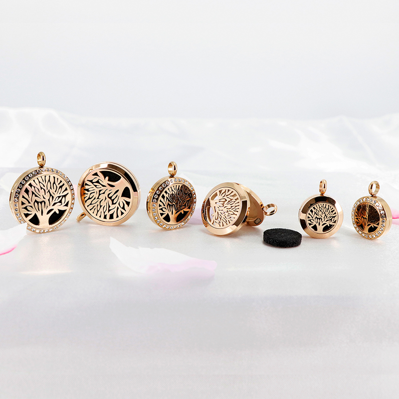 With Free Stee Chain Tree of L - Diffuser Necklace Locket recensie en prijs