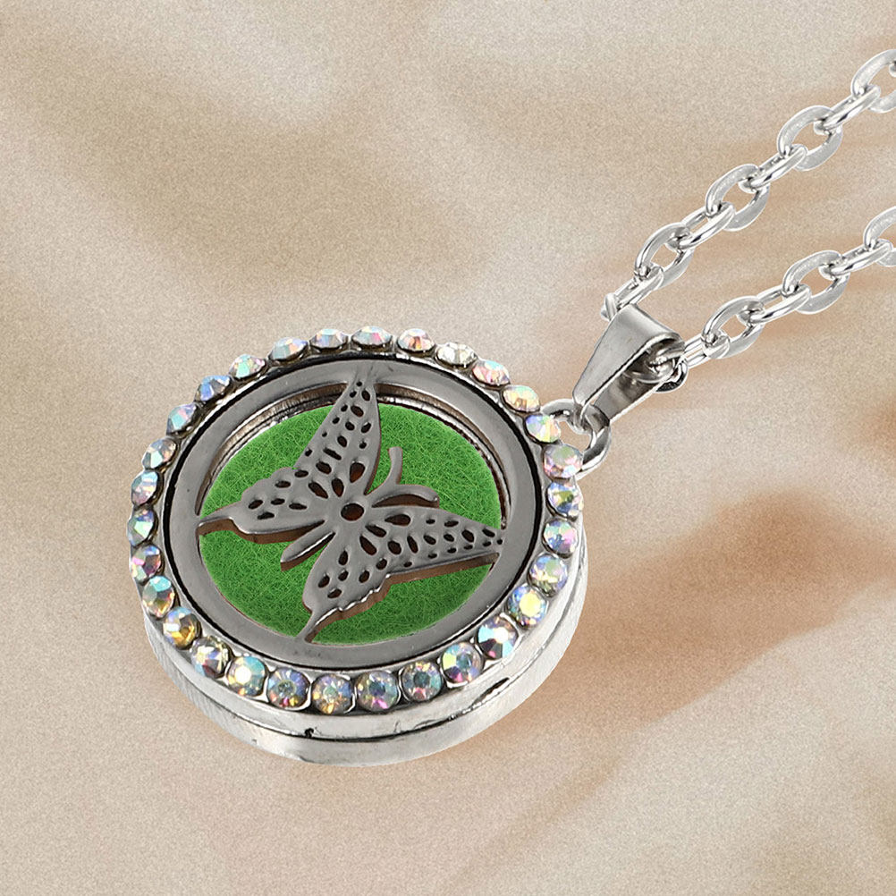 50Pcs Round Cotton Aroma Pads  - Diffuser Necklace Locket recensie en prijs