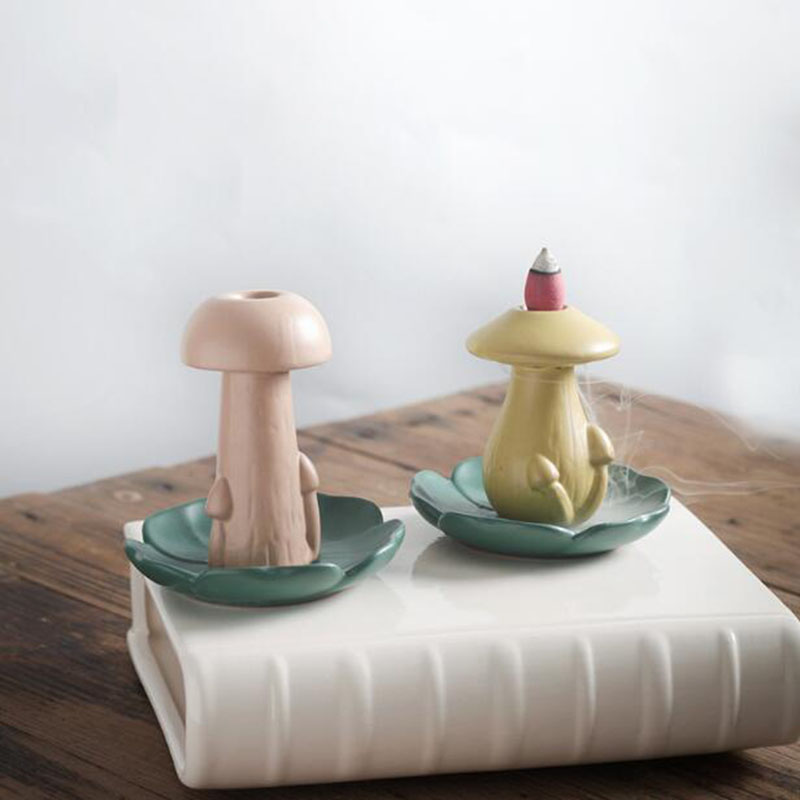 Ceramic Smoking Backflow Mushr - Home Fragrance Items recensie en prijs